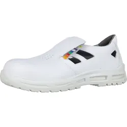 Sicherheitshalbschuhe S1P "BRICE AIR XXTM WHITE LOW" ESD WELLMAXX - 43 - Weiß