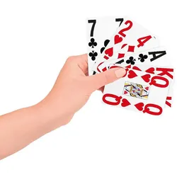 Vitility Spielkarten mit großen Symbolen