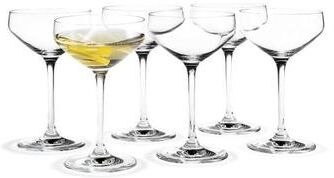 Holmegaard Perfection Martini Glass, Clear, 6 pcs. - 9.8 oz