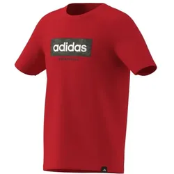 adidas Camo Linear T-Shirt Kinder - purrub - 152