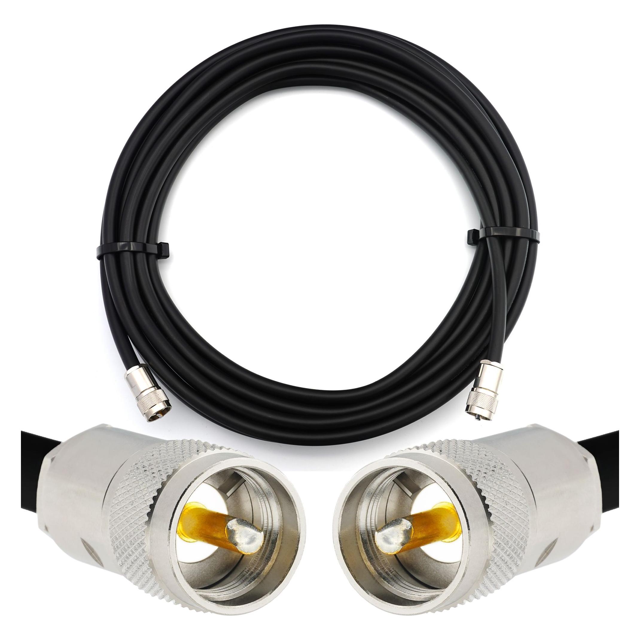 Rangeful PL259 to PL259 6m RG213U Coaxial Cable (RG213U-PL-PL-6)