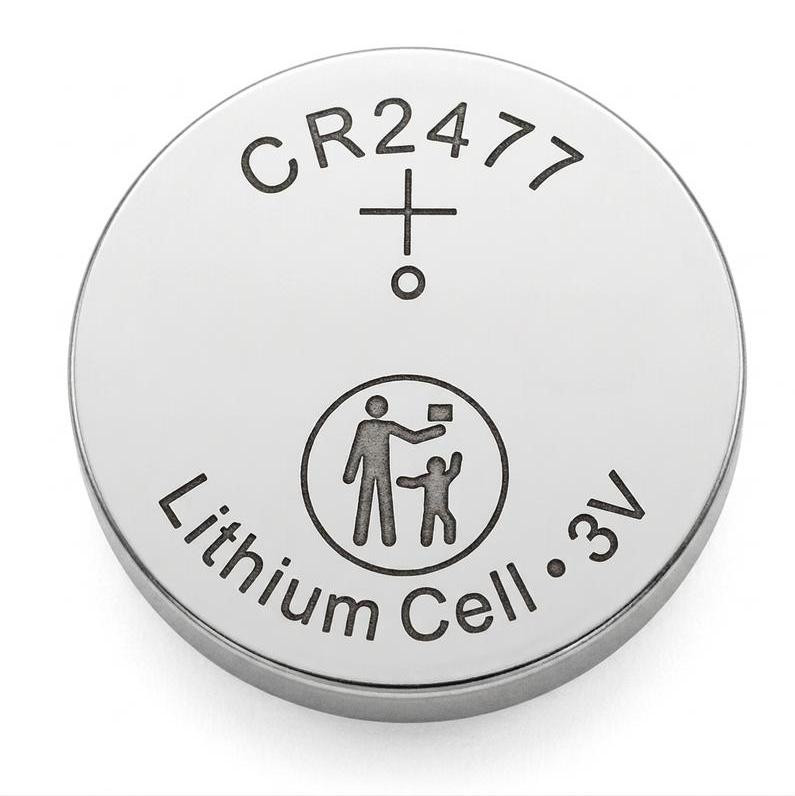 T-ProTek CR2477 lithium knoopcel batterij, 3V