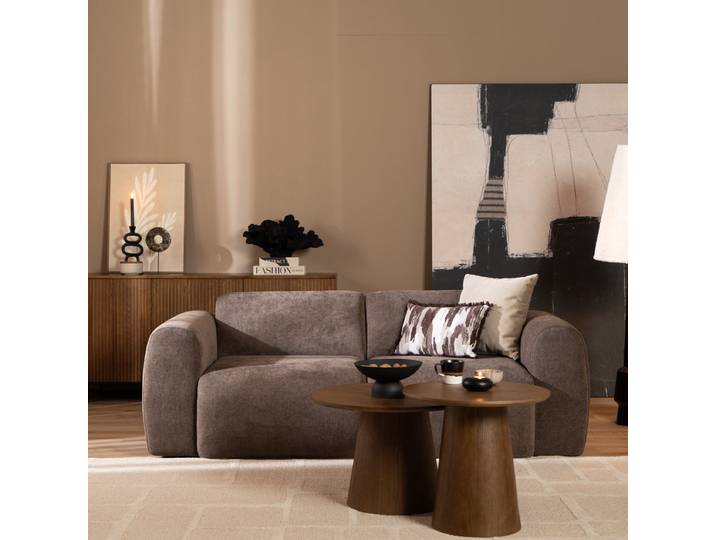 Bronx71 Sofa Maine 2,5-Sitzer Chenille braun