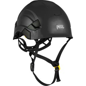 Petzl Schutzhelm Vertex, EN 397, EN 12492, EN 50365, mit 6-Punkt-System & Kinnriemen, Größe 53-63, schwarz