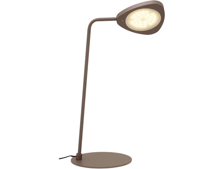 Tischlampe Samu braun metallic Acryl H 39 cm 500 lm - LED - Tischlampe- LED Energiesparlampe