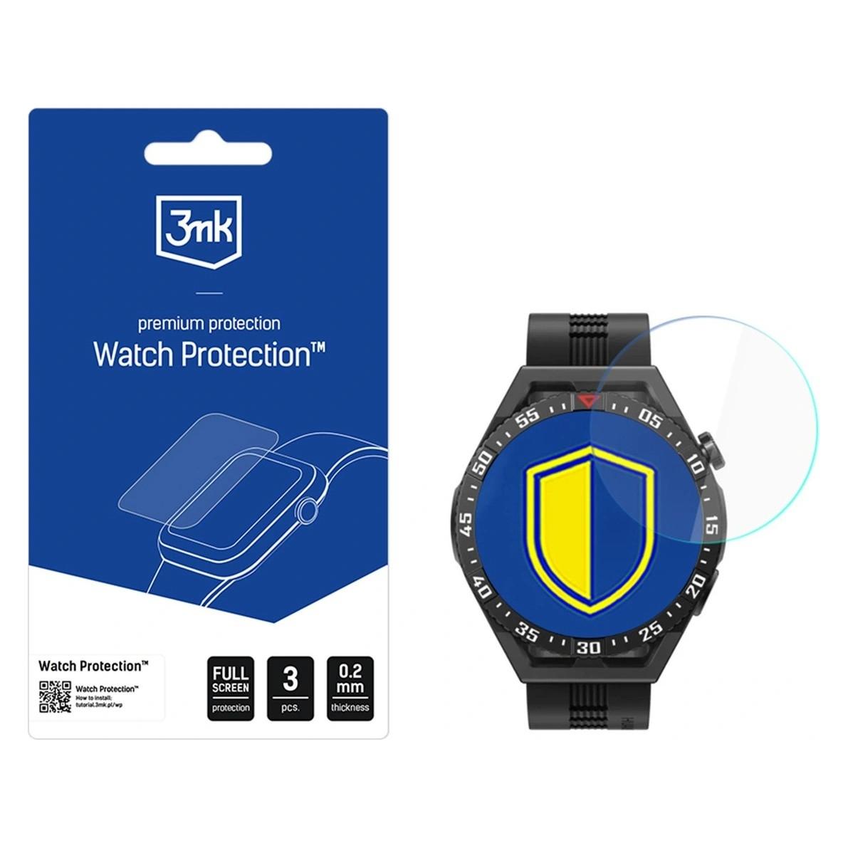 3MK Huawei GT 3 SE 46mm - Watch Protection? v. FlexibleGlass Lite (3mk Watch Protection FlexibleGlass(297)-0)