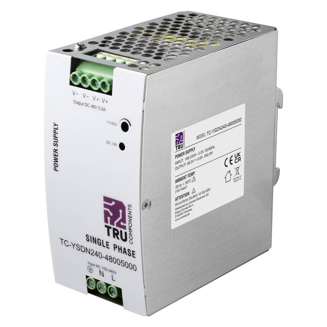 Tru Components TC-13807996 Hutschienen-Netzteil (DIN-Rail) Verbrauch (StandBy) 6 (TC-13807996)