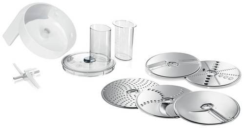 Bosch Haushalt MUZ5VL1 Schnitzelwerk Weiß, Transparent