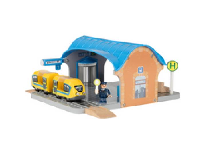 LUPILU® Extension de train en bois (gare)