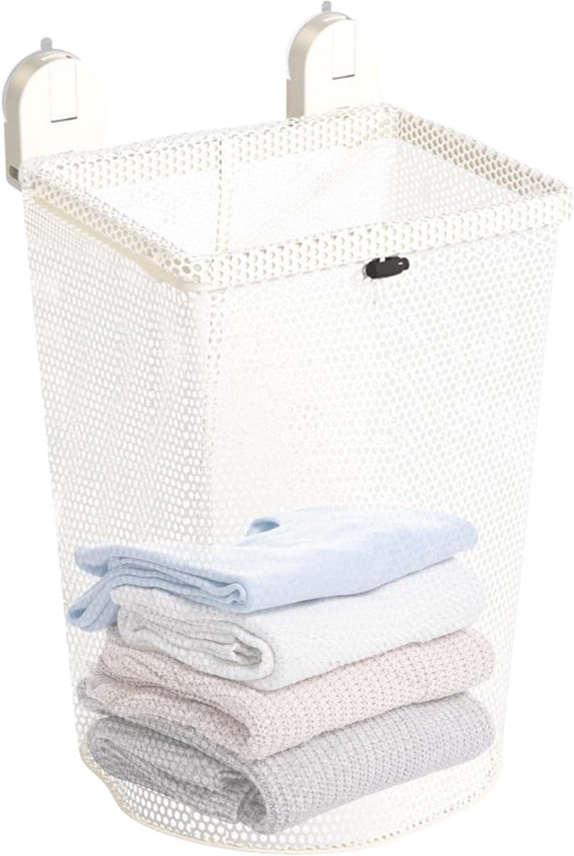 Opvouwbare Wasmand Kledingmand Romig - 40 x 25 cm