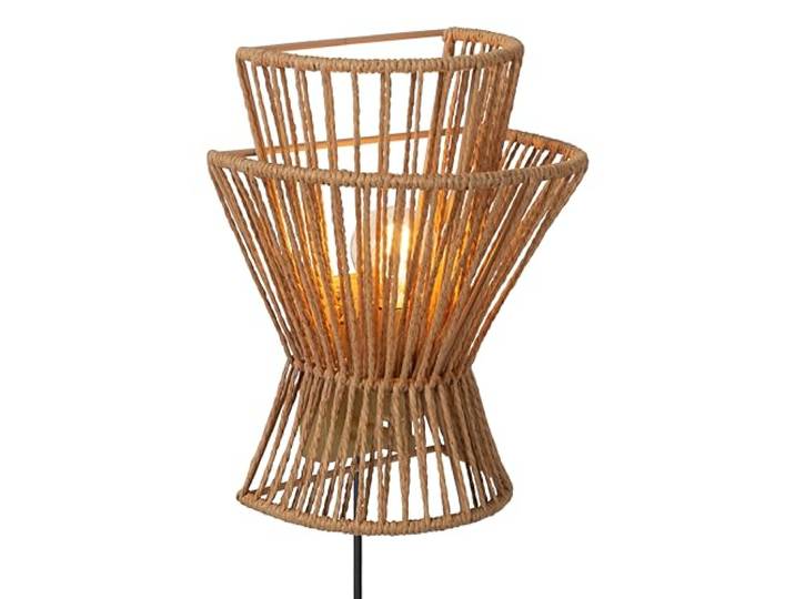 Lucide TASMAN - Wandlamp - 1xE14 - Naturel