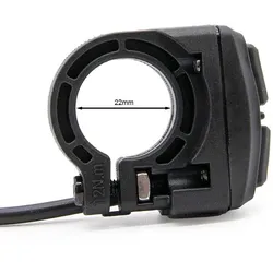 Button-Panel für Single-Dual/Warnlicht 2F - 1,5m