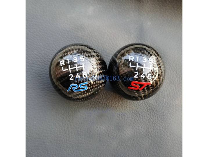 Manuel à 6 vitesses pour Ford Focus Fiesta RS ST pommeau de levier de vitesse de Handball de voiture levier en Fiber de carbone