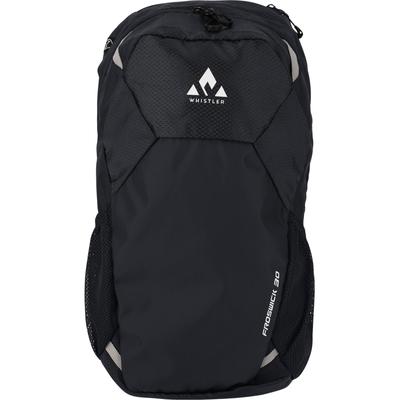 Wanderrucksack WHISTLER "Froswick", schwarz, Rucksäcke, B/H/T: 28cm, Kunstfaser, Nylon, unifarben, mit 30 l Fassungsvermögen, B:28cm