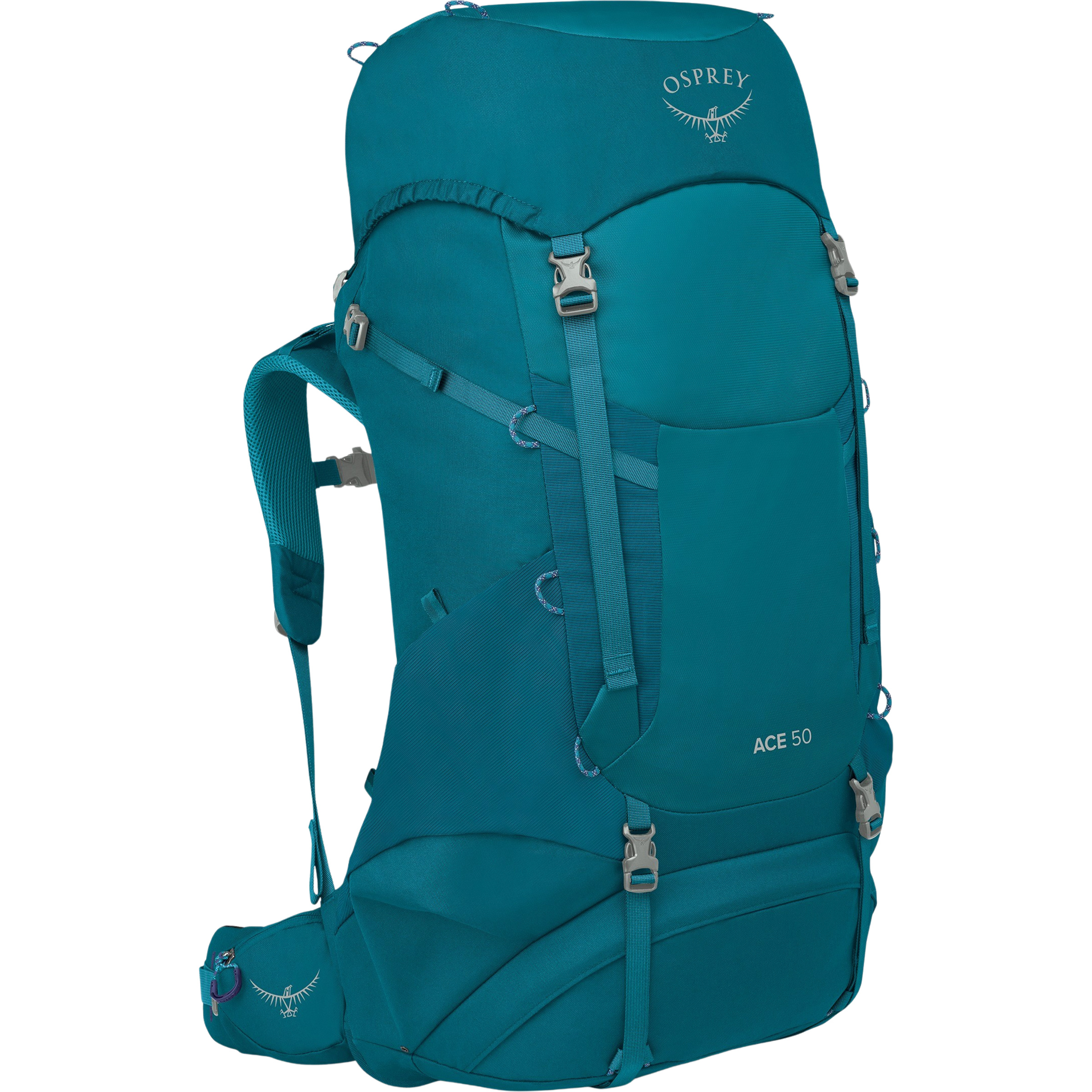 Osprey Ace 50 Kinder Trekkingrucksäcke blau Größe 50L Camping