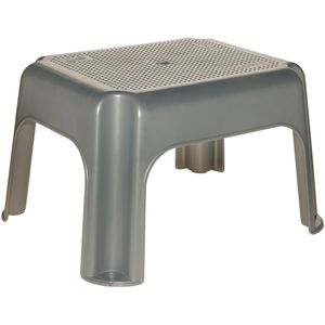 Keeeper Tritthocker Tim, aus Kunststoff, 1 Stufe, grau