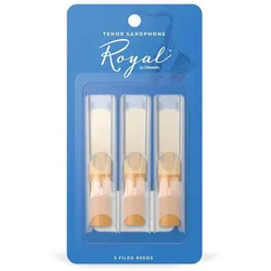 D’Addario Woodwinds Royal - Tenor Saxophone 3,0 - 3er Pack - Blätter