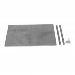 Proregal Lochblech Werkzeugwand Buffalo | HxB 40x90cm | Ohne Leisten | Grau