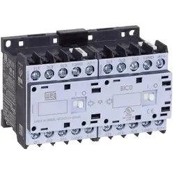 Weg CWCI09-01-30C03 Wendeschütz 6 Schliesser 4 kW 24 V/DC 9 A mit Hilfskontakt, Relais