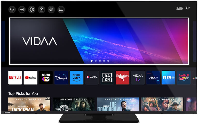 TV LED Toshiba 65QV3463DA 65 pollici 4K Smart TV