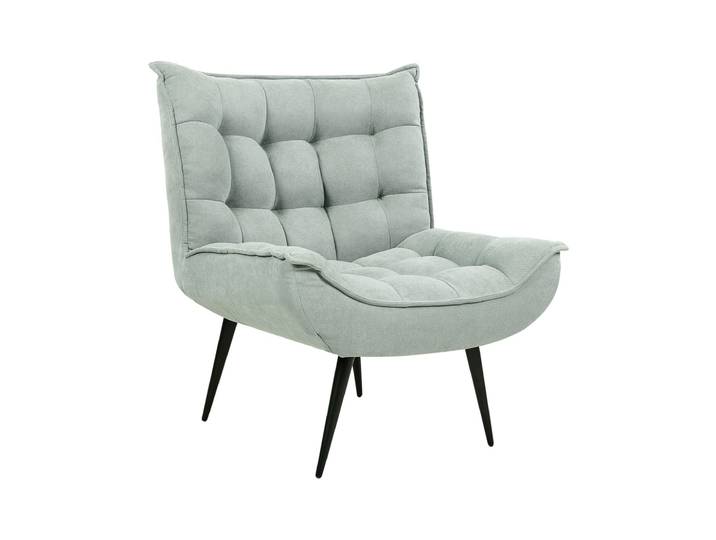 Fauteuil en tissu vert h92