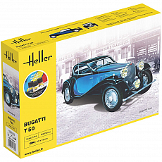 Heller - Starter Kit Bugatti T 50 - 1:24 - 99 Teile 305605