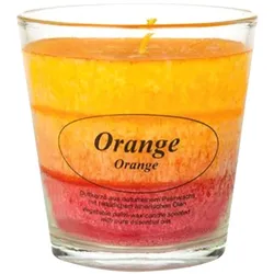 Duftkerze Orange im Glas