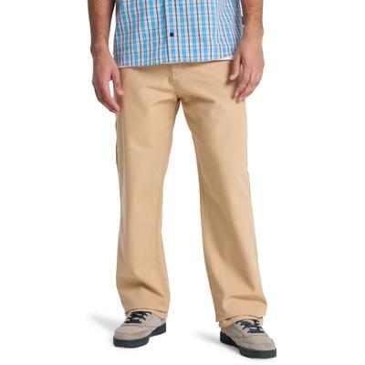 Outdoorhose QUIKSILVER "Carpenter", Herren, Gr. 34L, Normalgrößen, beige (khaki), Obermaterial:100% Baumwolle., Hosen Outdoorhose