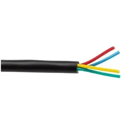 RS PRO, Kabelleitung, Steuerleitung, 4-adrig x 0,5 mm2 Militär Sc (25 m)