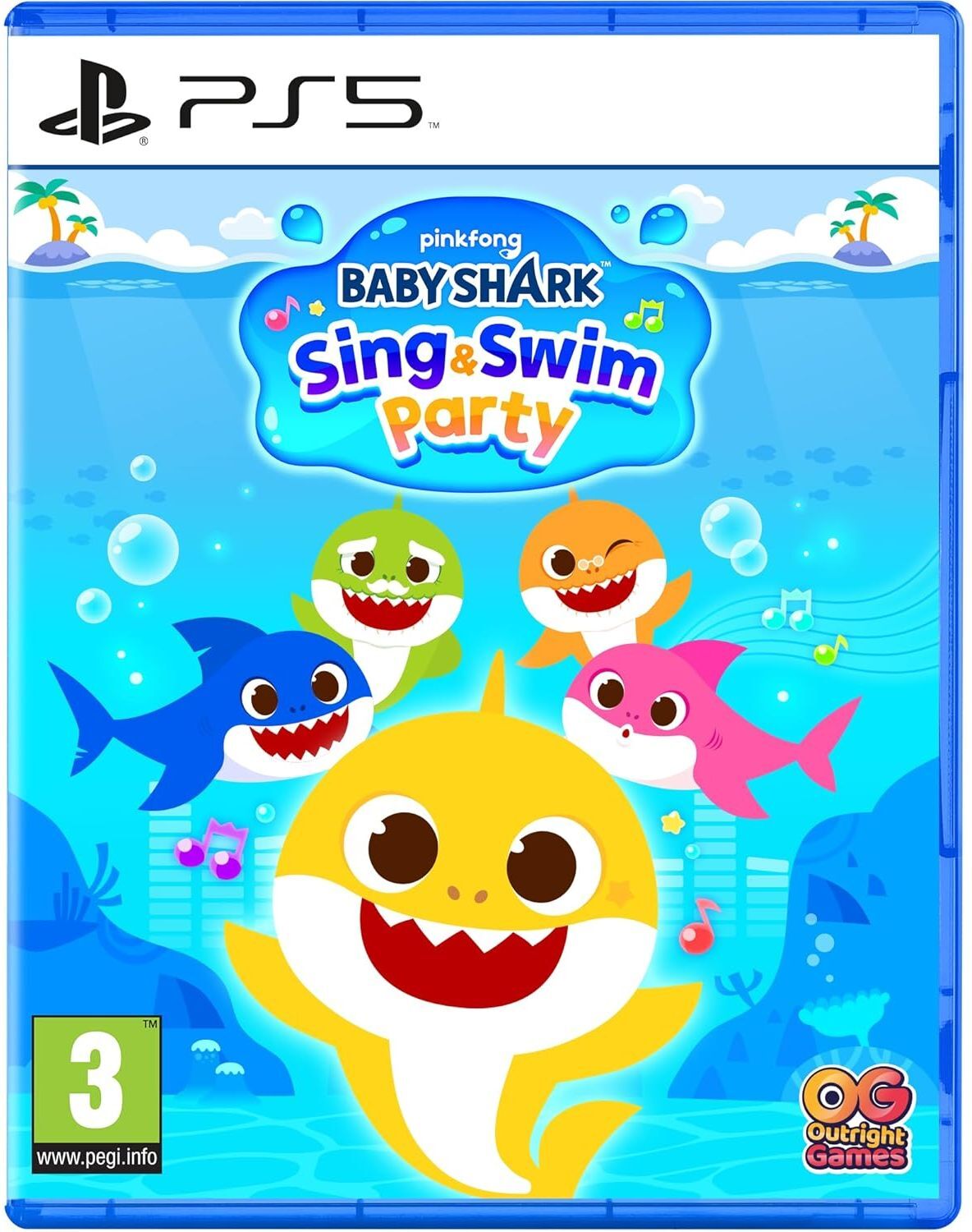PlayStation Baby Shark: Sing and Swim Party - PS5 Game, Used - Good