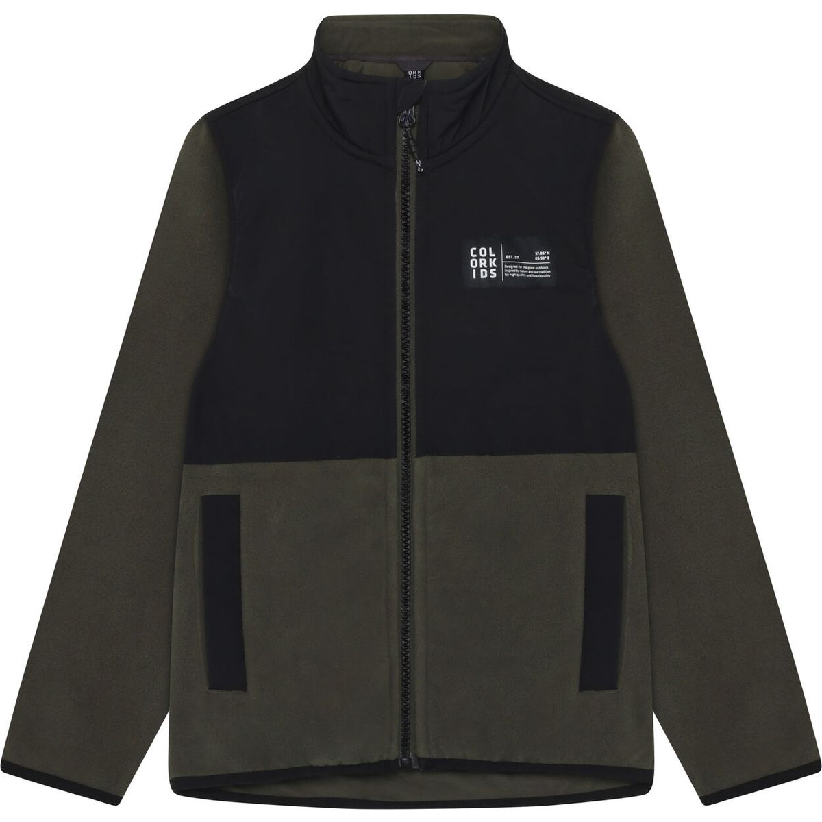 Color Kids Fleece Jacket 742915 kambaba (9404) 128 742915-9404-128