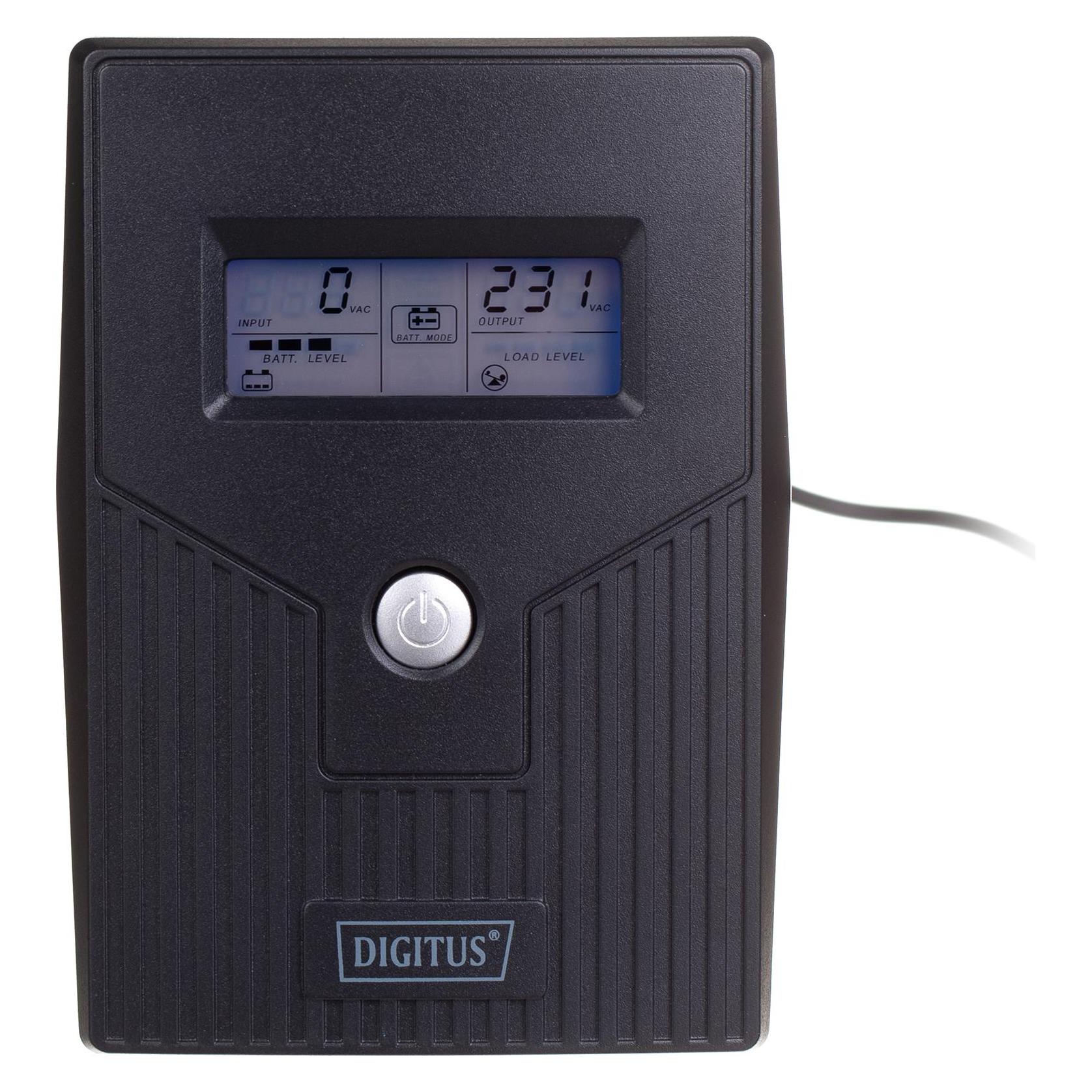 Digitus DN-170063-LCD (600 VA, 360 W, Line-Interaktiv USV) (DN-170063-LCD)
