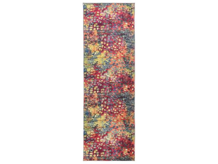 Maison Exclusive - Coureur De Tapis Lesaka Coloré 100 X 350 Cm Velours Diamant