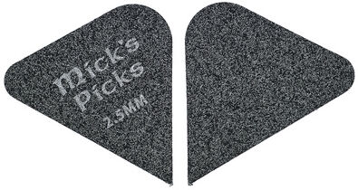 dAndrea Mick's Picks Uke Triad Feutre gris