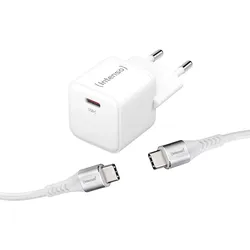 Intenso 30W USB-C Ladegerät inkl. Kabel, weiß