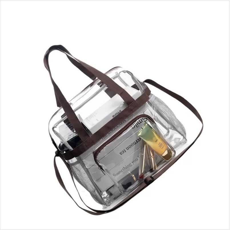 INF Nouveau sac à main transparent en PVC - Élégant, pratique et parfait pour les voyages