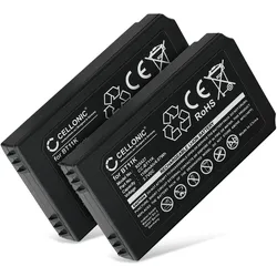 Cellonic Akku für Ikusi IK2, PUPITRE, T70/2, Konecranes Mini Joystick Radio RMJ (1 Stk., 1100 mAh), Batterien + Akkus