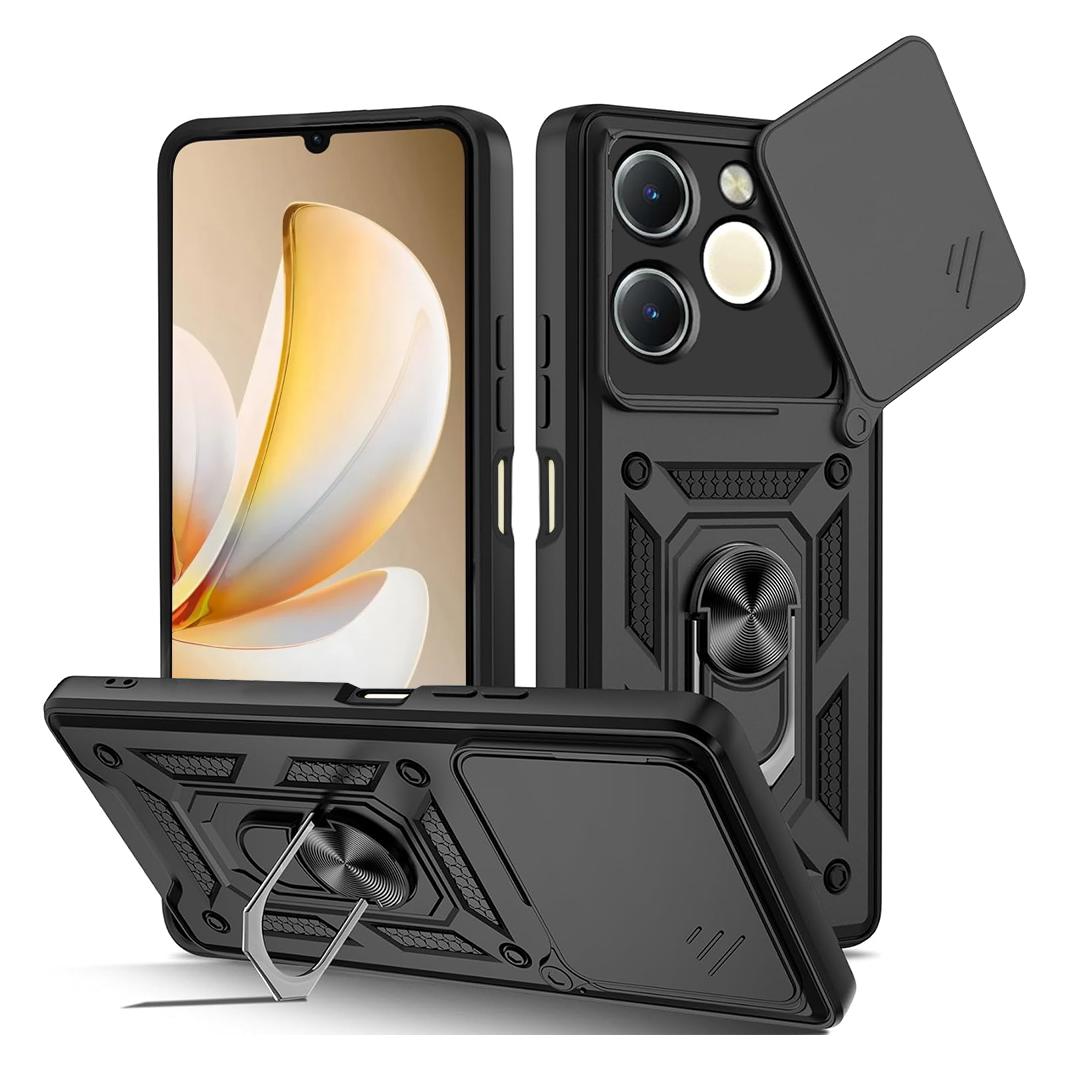 Techsuit - CamShield Series - Realme Note 70T - Black (Realme Note 70T) (63890810)