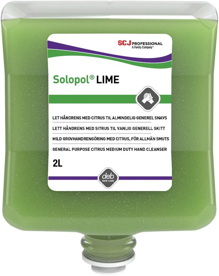SC JOHNSON PPROFESSIONAL Grovtvål Solopol Lime 2L