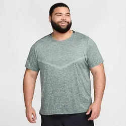 NIKE Herren T-Shirt Herren Laufshirt Dri-FIT Rise 365, Größe XL in Grün Grün