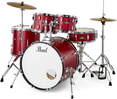 Pearl "Roadshow 20" Matte Red" Matte Red