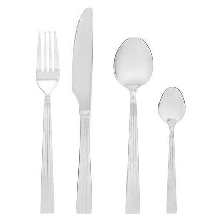 Secret de Gourmet Besteckset, silberfarben, 24-teilig. (24 Stk., Besteck Set) (73918886)