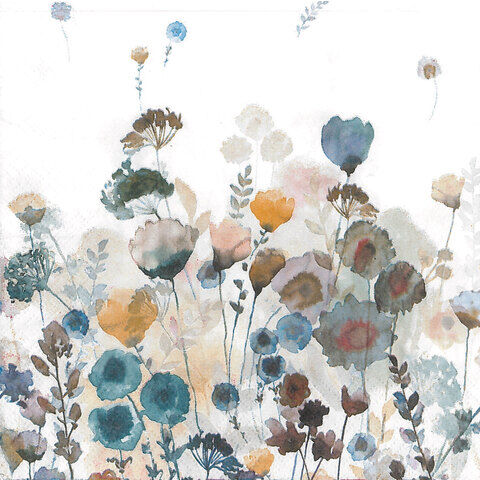 Papierservietten "Blumenwiese", 33 x 33 cm, 20 Stück
