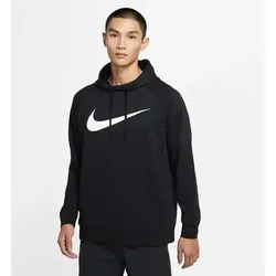 NIKE Herren Kapuzensweat M NK DF HDIE PO SWSH, Größe M in Weiß BLACK/WHITE