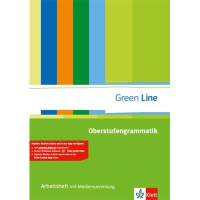 Green Line. Oberstufengrammatik. Arbeitsheft mit Mediensammlung ab Klasse 10, Set von , Klett Schulbuchverlag, 978-3-12-595502-8