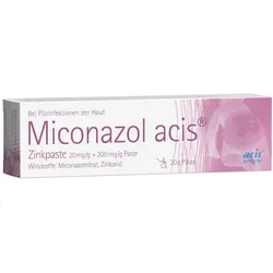 Miconazol acis Zinkpaste 20 g