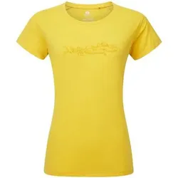 MOUNTAIN EQUIPMENT Mountain Equipment Damen T-Shirt ku.Arm W HEADPOINT SKYLINE TEE, Größe S in Gelb Gelb
