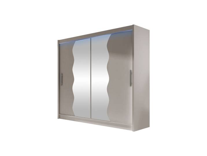 KLEIDERSCHRANK London X, mit RGB LED Beleuchtung