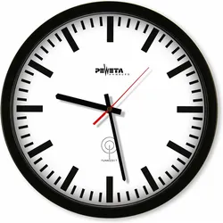 Peweta, Wanduhr, Uhren 55.131.311 Funkuhr 1.5Vf.innen O350mm wses (35 cm)