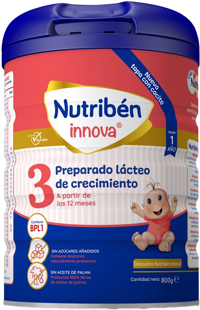 Nutribén® Leche infantil Nutribén Innova 3 Nutribén.  (800 g)